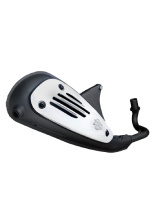Pełny układ wydechowy LeoVince Sitoplus Chrome Heat Shield [steel] do wybranych modeli Piaggio / Vespa