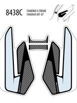Tankpad PUIG Extreme do Yamaha MT-07 14-21 trzyczęściowy