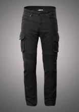 Jeansy motocyklowe 4SR Tourismo czarne