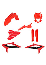 Pełny zestaw plastików Acerbis wybrane modele Beta czerwono-czarny