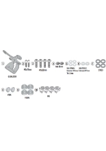 Mocowanie szyb motocyklowych Kappa 100ALBK, 140AK, 140SK Benelli Leoncino 500/ Trail (17-)