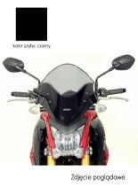 Szyba motocyklowa MRA Touring "NTM" Suzuki GSX-S 1000 (14-20) czarna