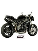 Tłumiki owalne Slip-on SC-Project do Triumph SPEED TRIPLE 1050 S / R [16-17]