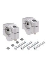 Podwyższenie kierownicy Hepco&Becker Yamaha Tracer 900/ GT (18-20) [20 mm w górę] srebrne