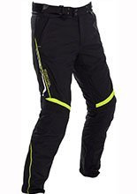 Tekstylne spodnie motocyklowe Richa Camargue Evo czarne-fluo