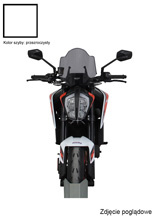 Szyba motocyklowa MRA Racing windscreen "NRM" do KTM Duke 890 R (19-23) przezroczysta