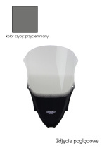 Szyba motocyklowa MRA Oryginalny kształt "O" Aprilia RSV 4 RR / RF / 1100 Factory [15-20] przyciemniona