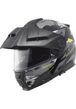 Kask szczękowy Schuberth E2 Trail czarno-szaro-żółty matowy