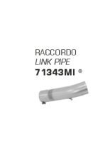 Rura łącząca Arrow - Yamaha FZ1-FZ1 FAZER [06-16] [Stainless Steel]