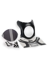 Szyba motocyklowa Puig Retro Benelli/ Honda/ Triumph (wybrane modele) mocno przyciemniana