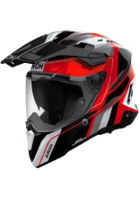 Kask integralny Airoh Commander II Skip czarno-czerwony połysk