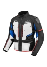 Kurtka motocyklowa tekstylna Shima Dune czarno-niebieska