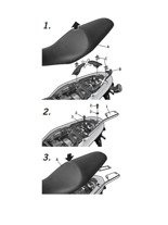 Stelaż pod kufer centralny Shad do Kawasaki ER6 N-F (06-08)