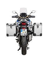 Zestaw: kufry boczne z anodowanego aluminium "And-S" Zega Pro + stelaże czarne Touratech Honda CRF1100L Africa Twin (22-)/ Adventure Sports (38+45L)