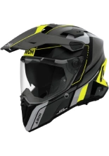 Kask integralny Airoh Commander II Skip czarno-szaro-żółty, matowy