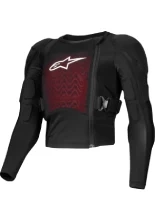 Koszula z ochraniaczami dziecięca Alpinestars Bionic Plasma LT czarna