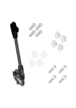 Mocowanie GIVI do szyb 153A oraz 6704A Aprilia Scarabeo 50 [14-15]/ Street/ 50-100 [09-13]