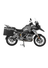 Zestaw: kufry boczne z anodowanego aluminium czarne Zega Pro + stelaże srebrne Touratech BMW R1250GS/ R1250GS Adventure/ R1200GS (13-)/ R1200GS Adventure (14-) (38+45L)