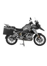 Zestaw: kufry boczne z anodowanego aluminium czarne Zega Pro + stelaże czarne Touratech BMW R1250GS/ R1250GS Adventure/ R1200GS (13-)/ R1200GS Adventure (14-) (31+38L)
