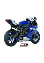 Tłumik SC-Project S1 Titanium / Carbon (Slip-on) - Yamaha YZF R6 [17-20]