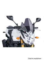 Szyba motocyklowa sportowa PUIG T.S. Yamaha FZ8 (11-16) czarna