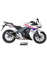 Tłumik owalny Slip-on SC-Project do Honda CBR 500 R [13-15]