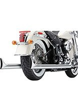 Układ wydechowy Bad Hombre Dual Cobra Harley Davidson Softail Heritage Classic / Slim / Fat Boy / Blackline / Fat Boy Special / Lo