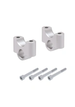 Podwyższenie kierownicy Hepco&Becker BMW S 1000 XR (15-19) [35 mm w górę] srebrne