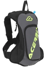 Plecak enduro Acerbis X-Storm Logo z bukłakiem 2 litry, czarno- szary-fluo [pojemność: 5 l]