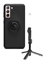 Zestaw: etui na telefon Samsung Galaxy S21 oraz statyw/ selfie stick Quad Lock