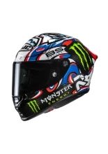 Kask integralny HJC RPHA 1 V2 Carbon Quartarara Le Mans 3 Replica czarno-niebieski