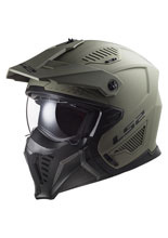 Kask modułowy LS2 OF606 Drifter Solid brązowy matowy