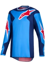 Bluza cross Alpinestars MX Fluid Grid niebiesko-czerwono-biała