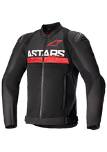Kurtka motocyklowa tekstylna Alpinestars SMX Air czarno-czerwona