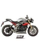 Tłumik CR-T Slip-on SC-Project do Triumph SPEED TRIPLE 1050 S / R [16-17]