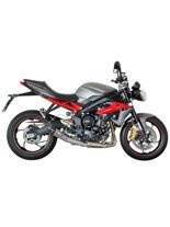Tłumik stożkowy (Szary Mat) Slip-on SC-Project do Triumph STREET TRIPLE 675 / R [13-16]/ RX [15-16]