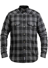 Koszula motocyklowa John Doe Motoshirt czarno-szara