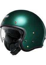 Kask otwarty Shoei J.O2 zielony