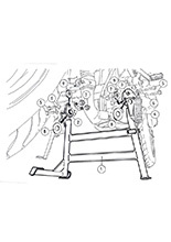 Stopka centralna Hepco&Becker Yamaha FZ 6 [03-06]