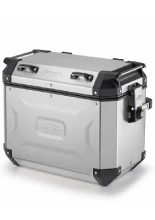 Kufer boczny Kappa K'Voyager 48 aluminiowy, srebrny [na prawą stronę; poj.: 48 litrów]