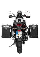 Zestaw: kufry boczne z anodowanego aluminium czarne "And-Black" Zega Evo + stelaże czarne Touratech Yamaha Tenere 700 / World Raid (38+45L)