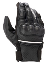 Rękawice motocyklowe skórzane Alpinestars Phenom Air czarno-białe