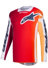Bluza cross Alpinestars MX Racer Portl czerwono-szara