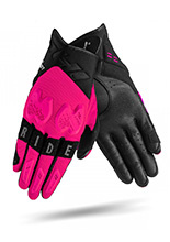Rękawice motocyklowe damskie Shima Drift czarno-różowe