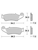 Klocki hamulcowe [przód] SBS 694 HF