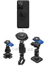 Zestaw 360 Quad Lock: etui na telefon Samsung Galaxy S21 Ultra + wybrane komponenty