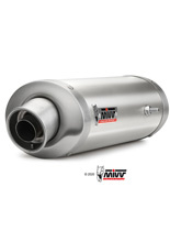 Tłumik motocyklowy Slip-On Line (Oval) MIVV do Honda CBR 1000 RR (04-05) srebrny