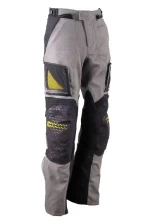 Spodnie motocyklowe tekstylne Touratech Companero Rambler Pro szaro-czarno-żółte