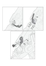 Mocowanie szyb GIVI 5124D, 5124DT BMW R 1250 GS (19-23)/ Adventure (19-)