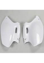 Osłony boczne tylne UFO do Yamaha YZF 250/WRF 250 (01-02), YZF 400/WRF 400/YZF 426 (98-02), WRF 426 (00-02) białe